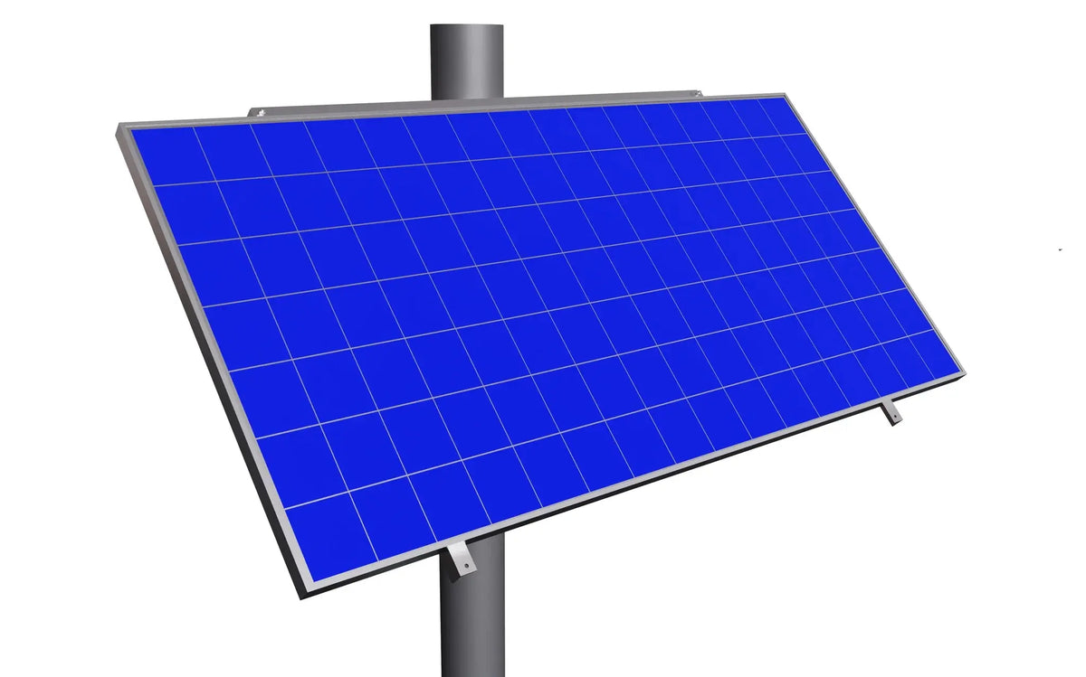 Panneau solaire unique monté sur le support sur poteau Elios Koala M1