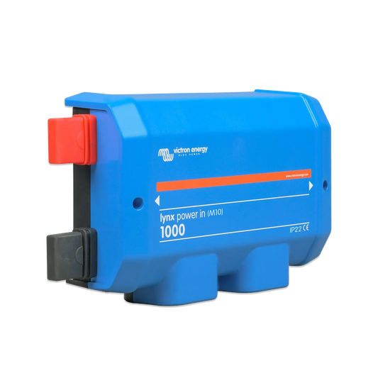 Bornes M10 et M8 du bus Victron Lynx Power In M10 pour l'interconnexion de batteries