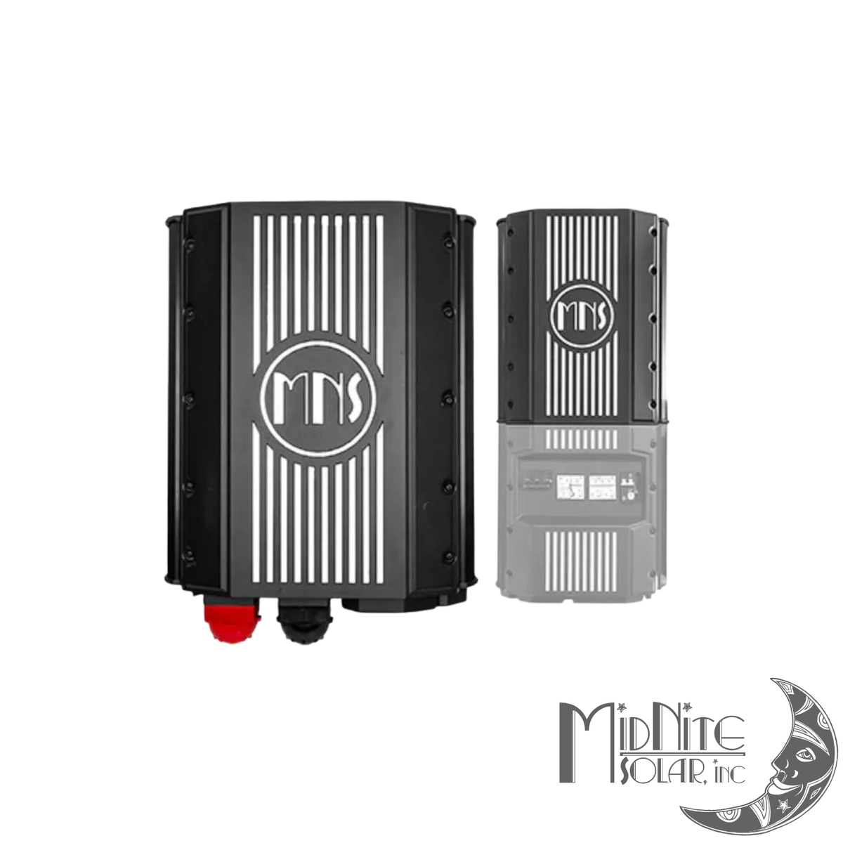 Onduleur hybride MidNite ROSIE 7000W avec chargeur intégré 120A pour batteries 48V.