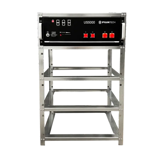 Structure de rangement Elios modèle Elios-5002 pour banc de batteries lithium Pylontech