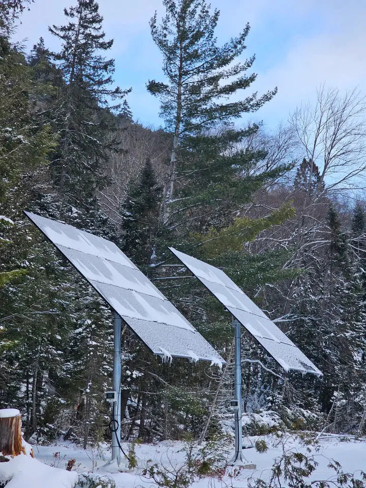 Emplacement pré-percé pour dispositif Rapid Shutdown sur la structure Elios Arbora P8