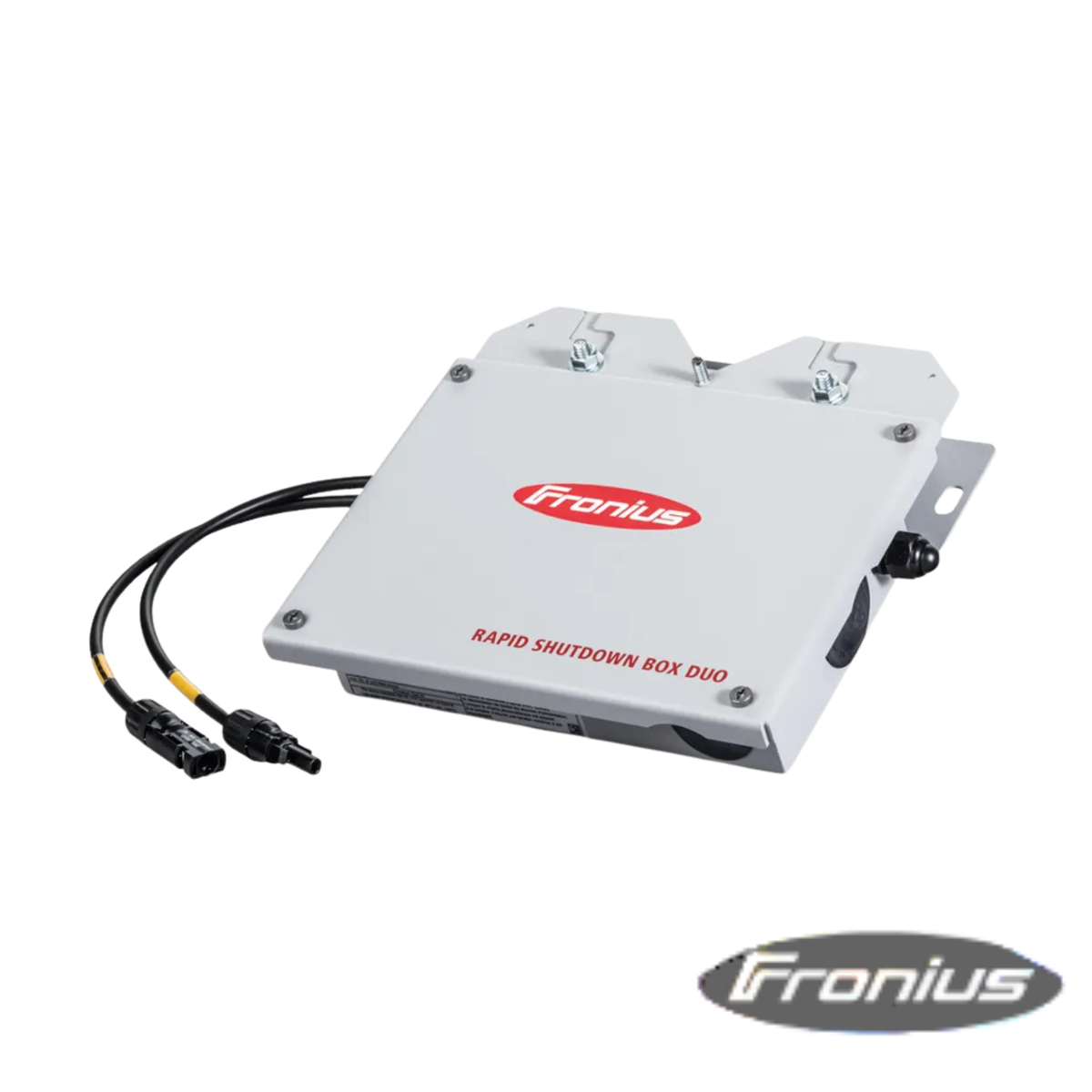 Boîtier Rapid Shutdown Fronius DUO 1000V pour deux strings de panneaux solaires.