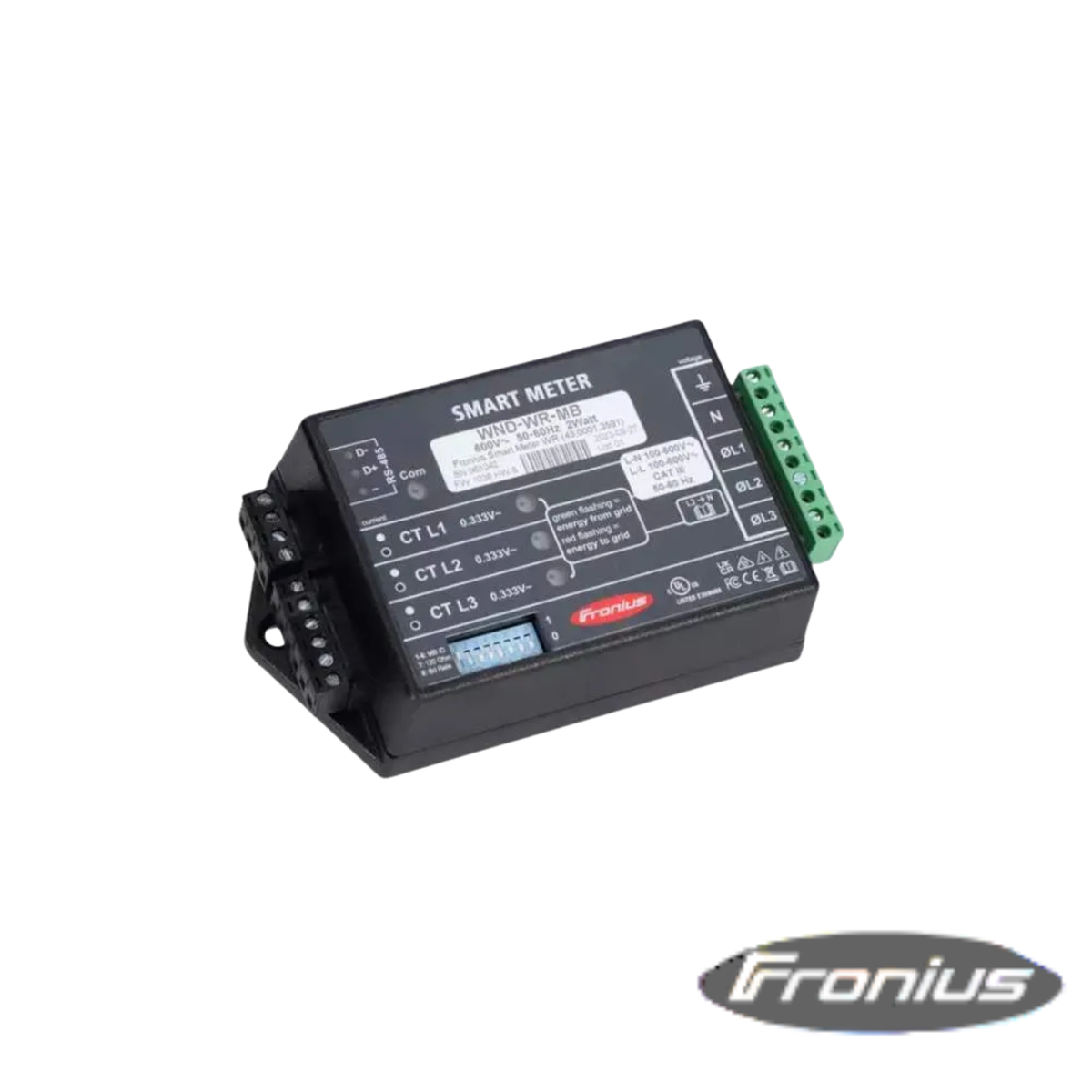 Compteur bidirectionnel Fronius Smart Meter WR pour suivi d'énergie solaire