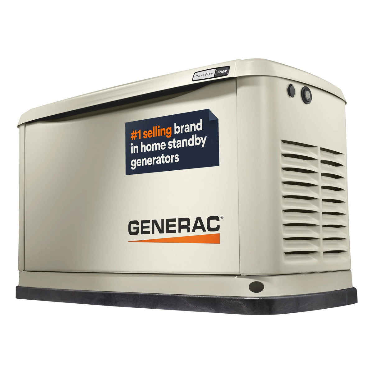 Génératrice de secours Generac Guardian 7171 10 000W au propane pour circuits essentiels résidentiels