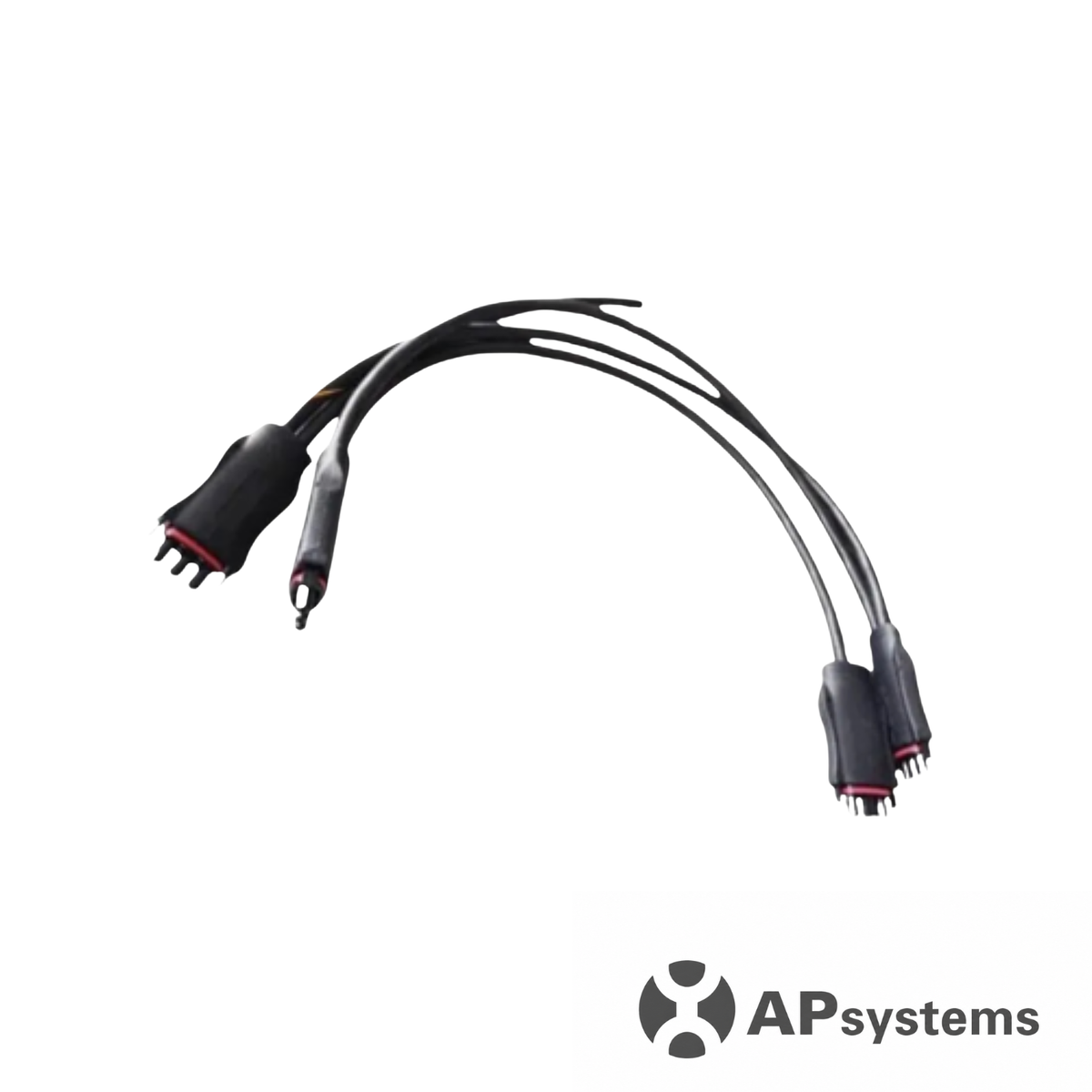 Câble trunk APsystems 240V de 2 mètres reliant les micro-onduleurs QS1200 et YC600.
