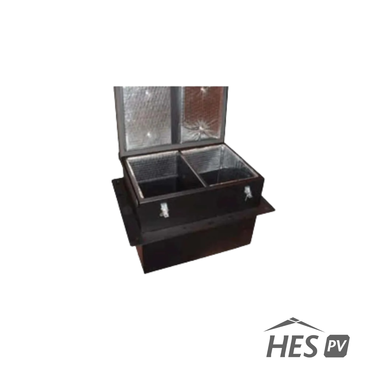 Coffret batterie isolé BBOX-4-IXW à montage mural pour quatre batteries, certifié NEMA 4