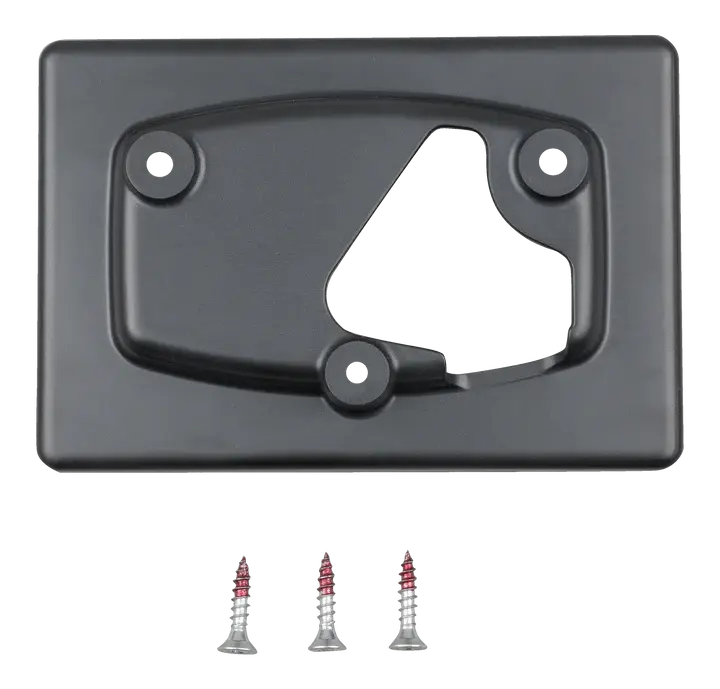 Socle mural Victron pour écran GX Touch 70 fixé avec trois vis