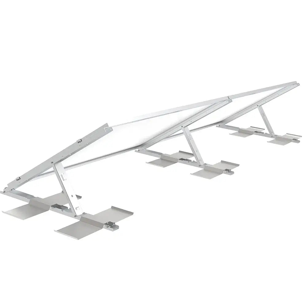 Assemblage de l'extension Tectum TX au cadre du support Tectum T1