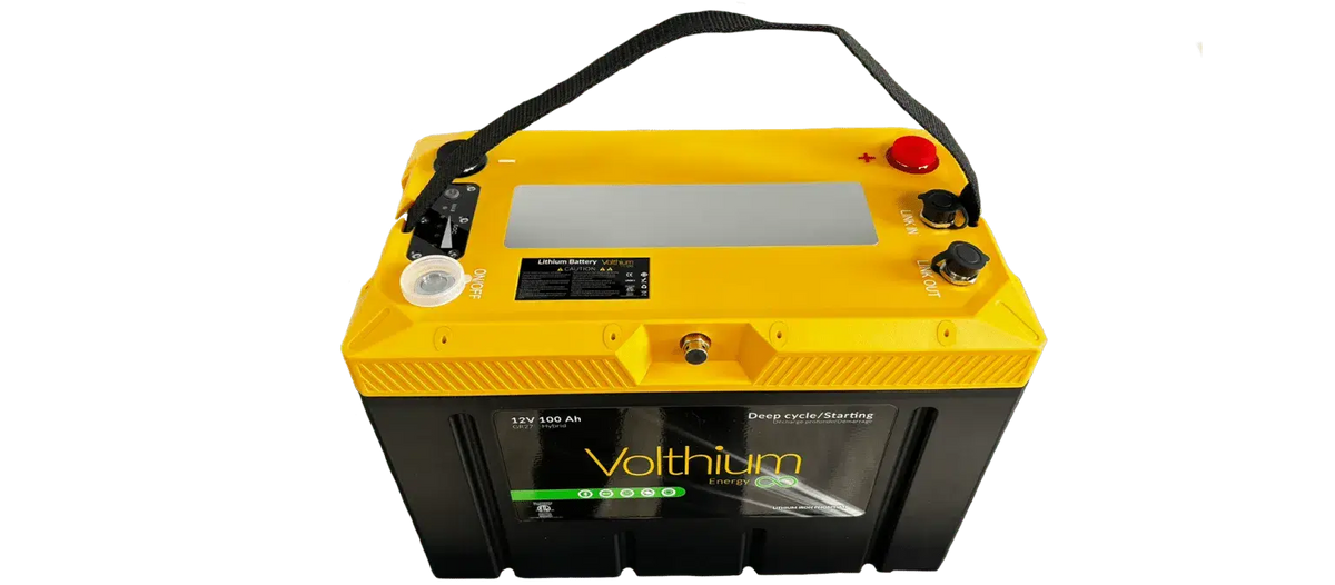 Plaque de refroidissement de la batterie LiFePO4 Volthium 100Ah