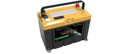 Application Bluetooth affichant l'état de la batterie Volthium PRO Series