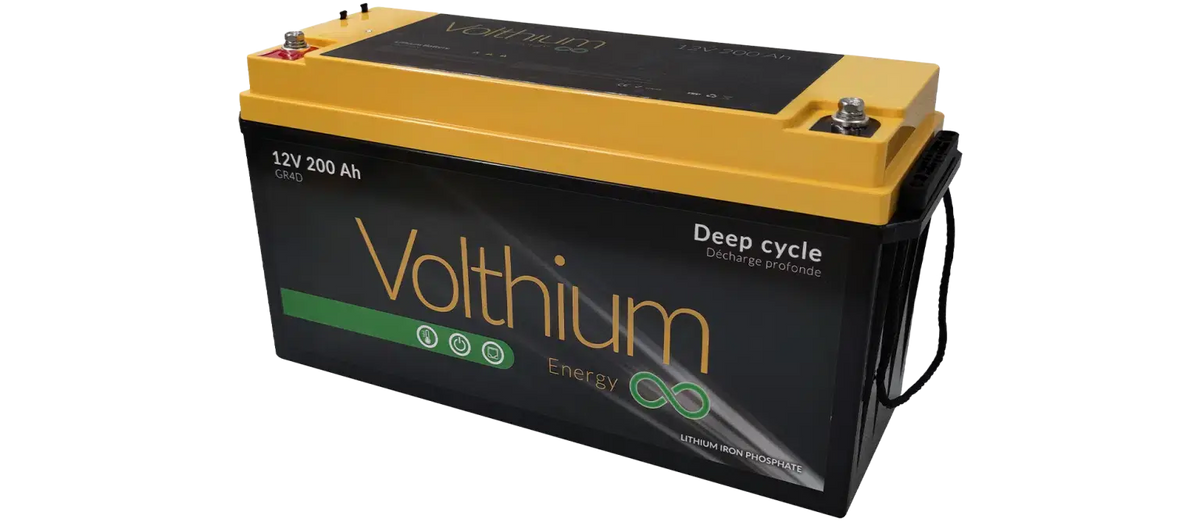 Ports RJ45 de communication RS485 de la batterie Volthium 200Ah