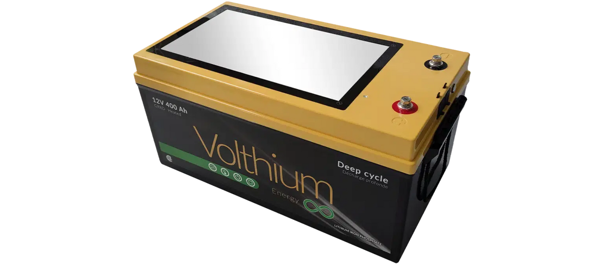 Bornes de raccordement de la batterie 8D Volthium pour installation hors réseau