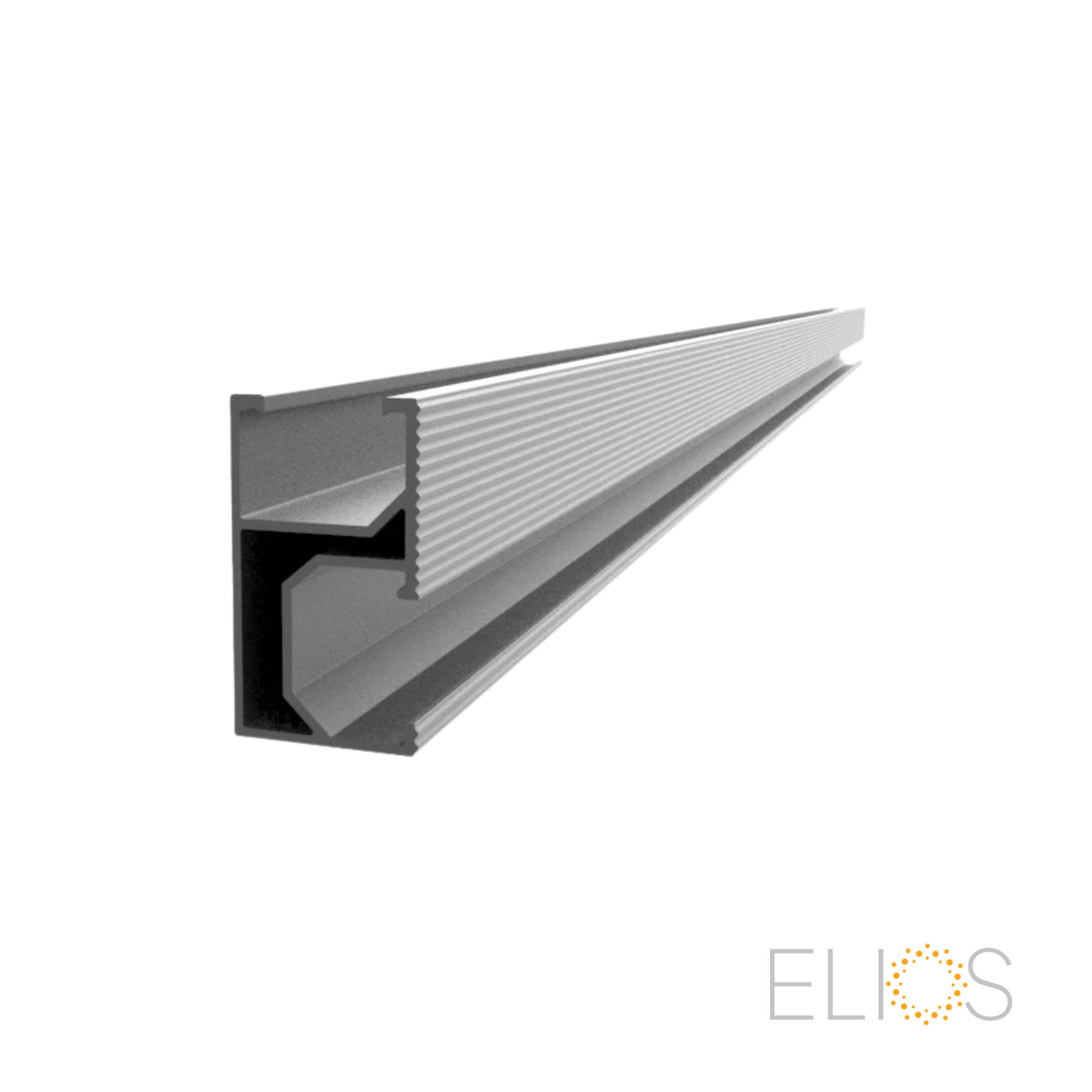Rail solaire en aluminium Elios de 4400 mm pour structure de montage