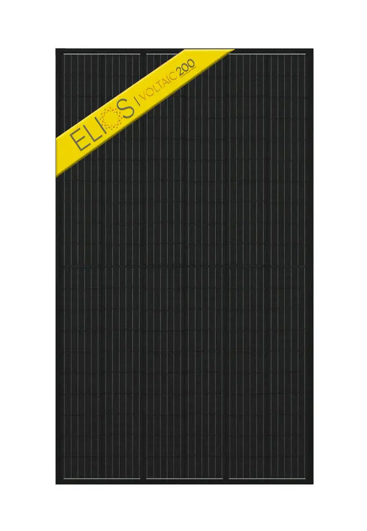 Panneau solaire Elios Voltaic 200W tout-noir pour véhicule récréatif