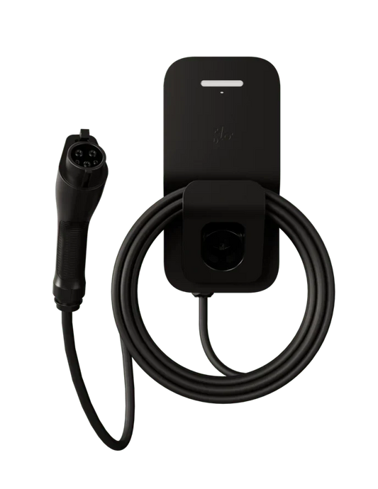 Câble de recharge intégré de la borne FLO Maison X3 pour véhicule électrique