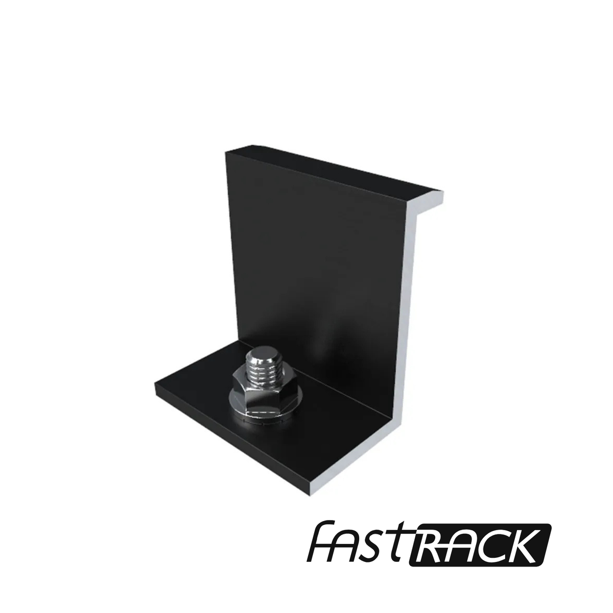 Pince d'extrémité Fast-Rack FR-END-30BL noire pour cadres de panneaux de 30mm
