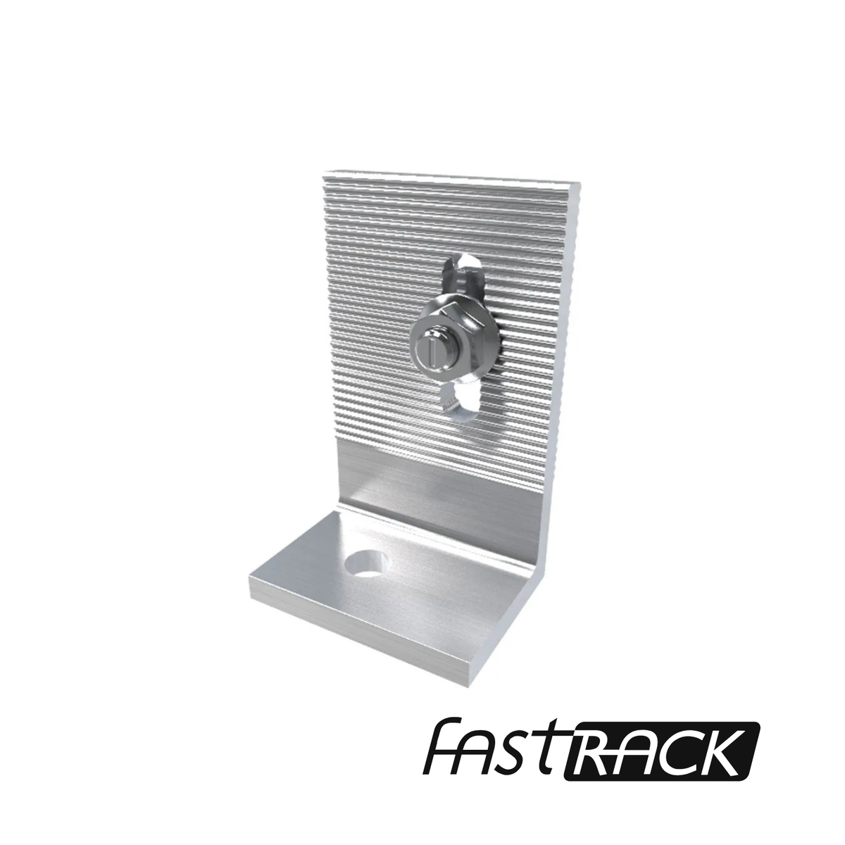 Assemblage L-Foot Fast Rack avec trou décalé et fente pour fixation de rail solaire