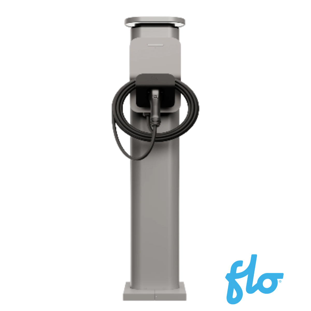 Socle Premium FLO, accessoire de montage pour borne de recharge FLO