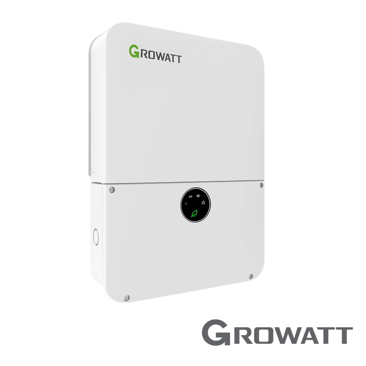 Onduleur hybride Growatt 6 kW pour installation solaire résidentielle avec batteries