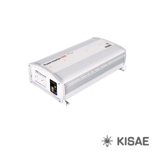 Onduleur-chargeur Kisae 2000W 12V pur sinus avec chargeur intégré 55A pour VR et marin.