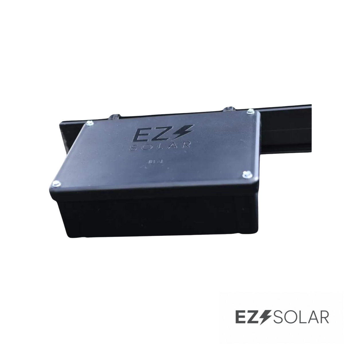 Boîte de jonction solaire EZ-JB-3 1000V 80A avec montage sur rail pour champ photovoltaïque.