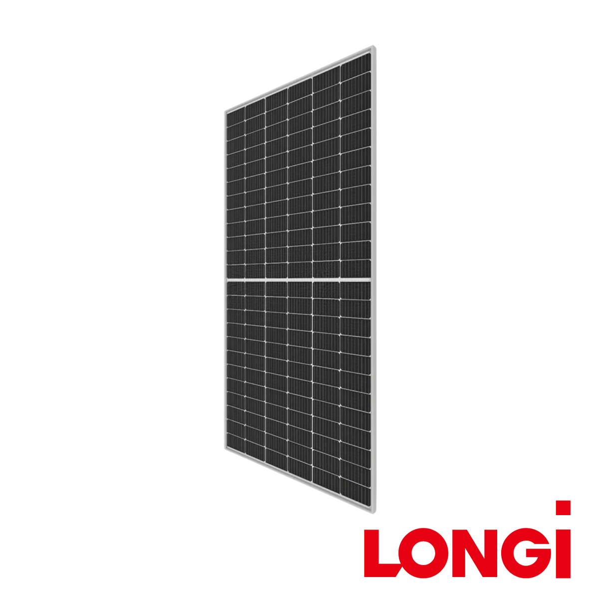 Panneau solaire bifacial LONGi 605W TOPCon à double vitrage, référence LR7-72HGD-605M