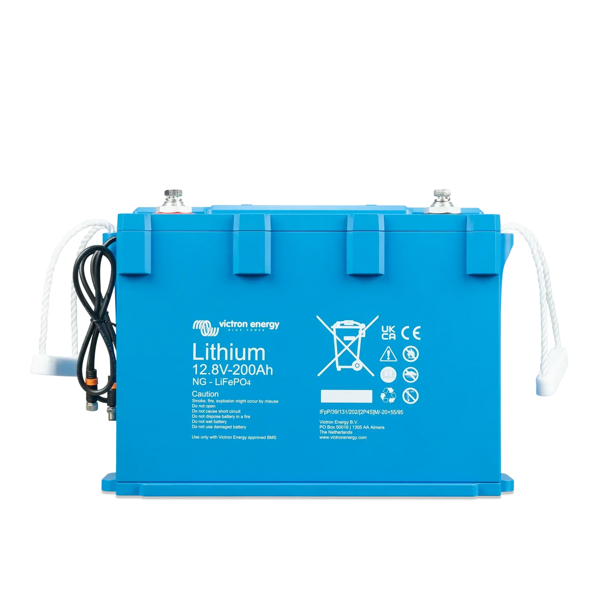 Boîtier étanche IP65 de la batterie Victron Energy NG 12.8V 200Ah