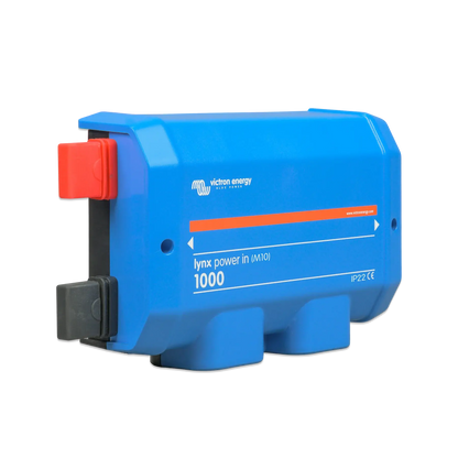 Bornes M10 et M8 du bus Victron Lynx Power In M10 pour l'interconnexion de batteries