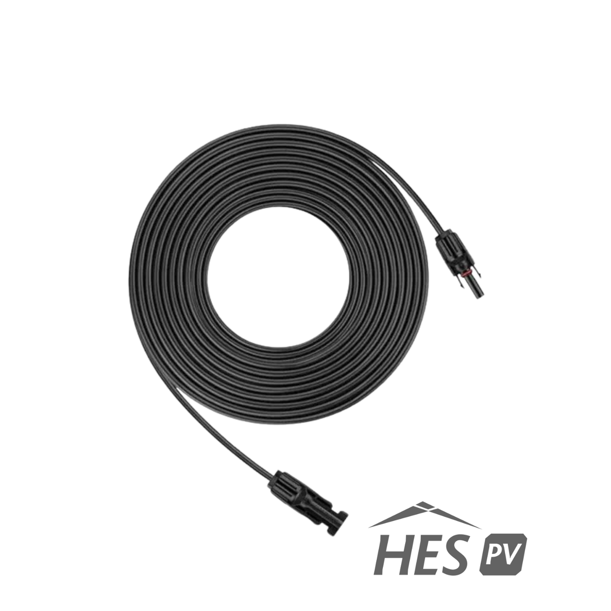 Câble d'extension solaire MC4 de 20 pieds résistant aux UV pour panneaux photovoltaïques