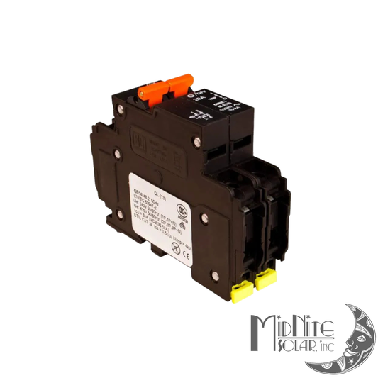 Disjoncteur AC MidNite MNEAC20-2P 20A double pôle pour circuit 120/240V