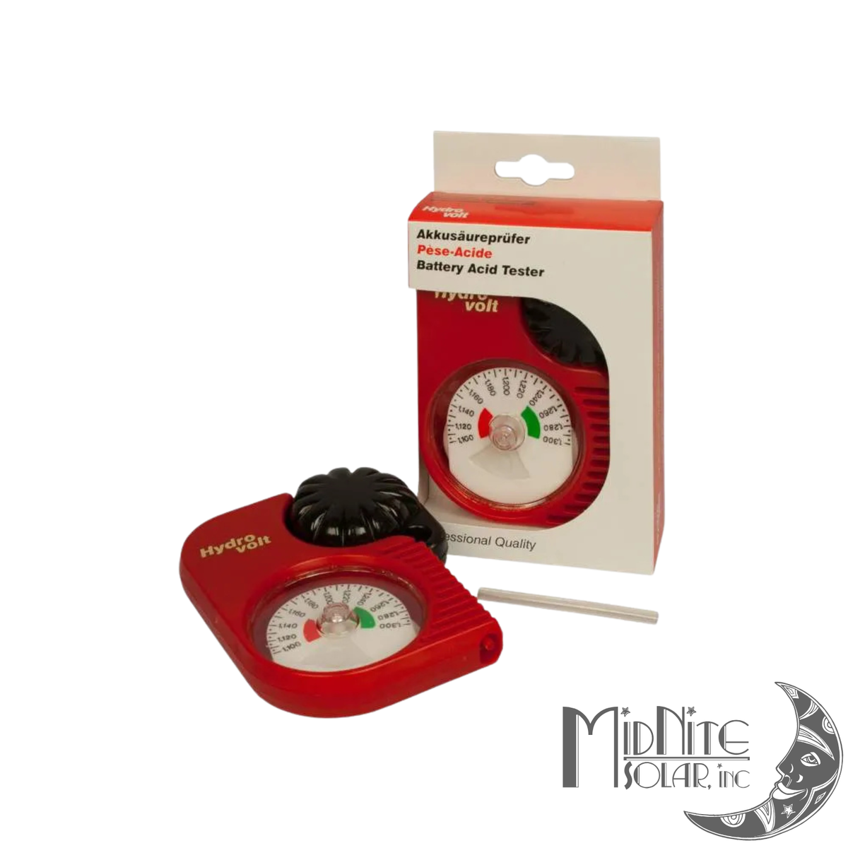 Hydromètre MidNite MNHYDROMETER pour tester la densité des batteries plomb