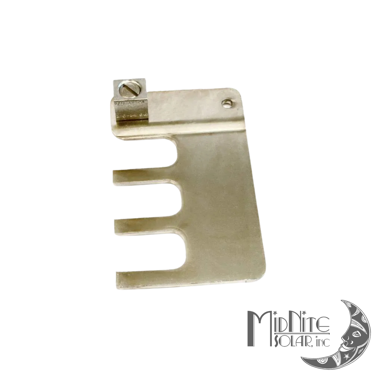Busbar MidNite MN250-BUS 250V DC pour distribuer le courant entre plusieurs circuits.