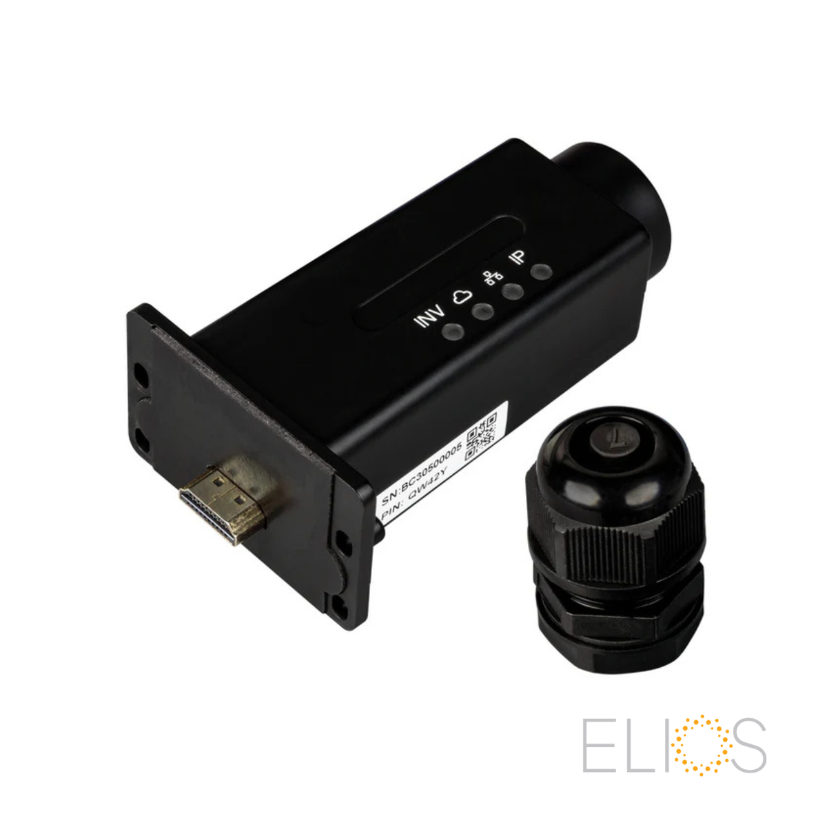 Module WLAN Elios installé sur un chargeur-onduleur de la gamme Inversa