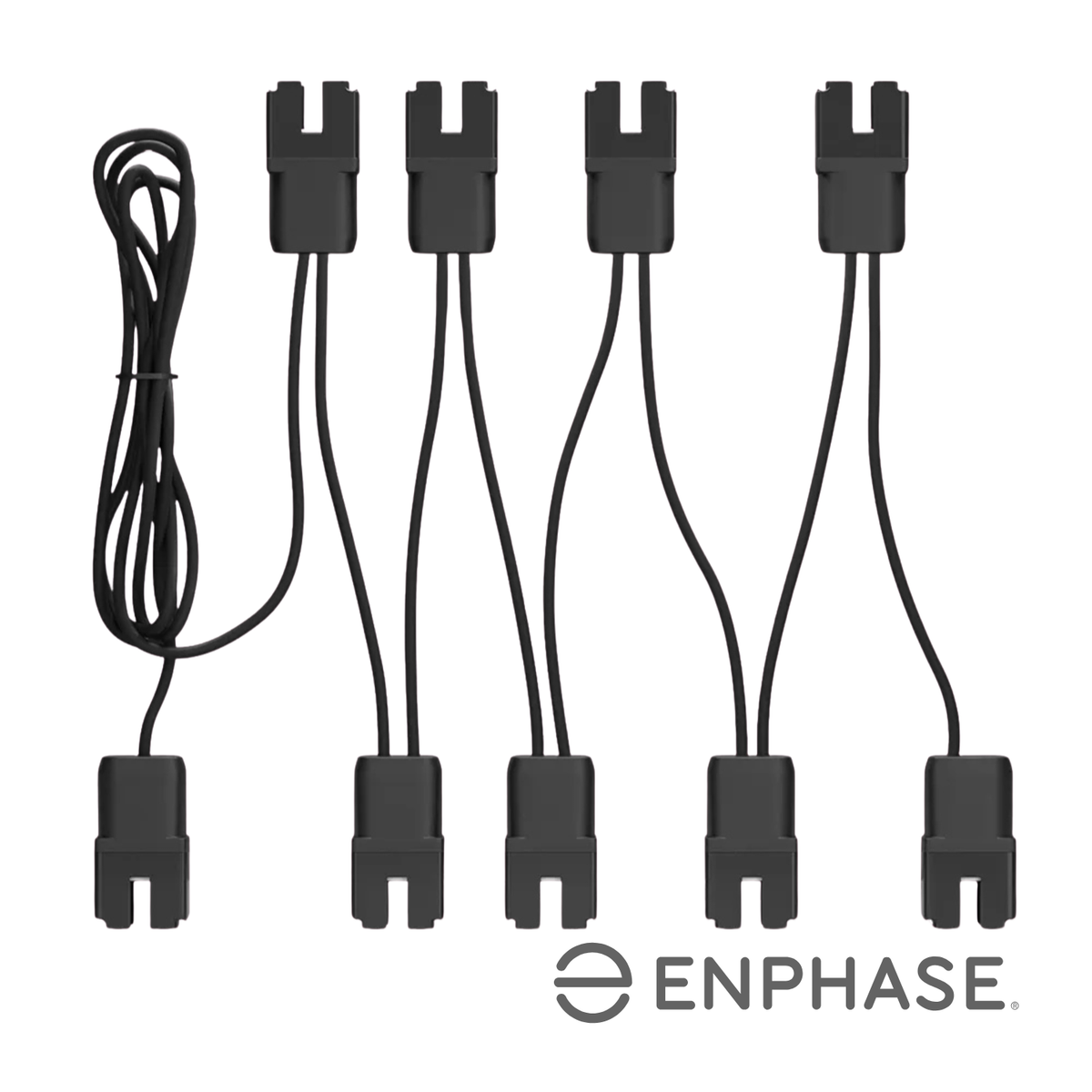 Câble trunk AC Enphase pour micro-onduleurs raccordant des panneaux 60 cellules en orientation paysage