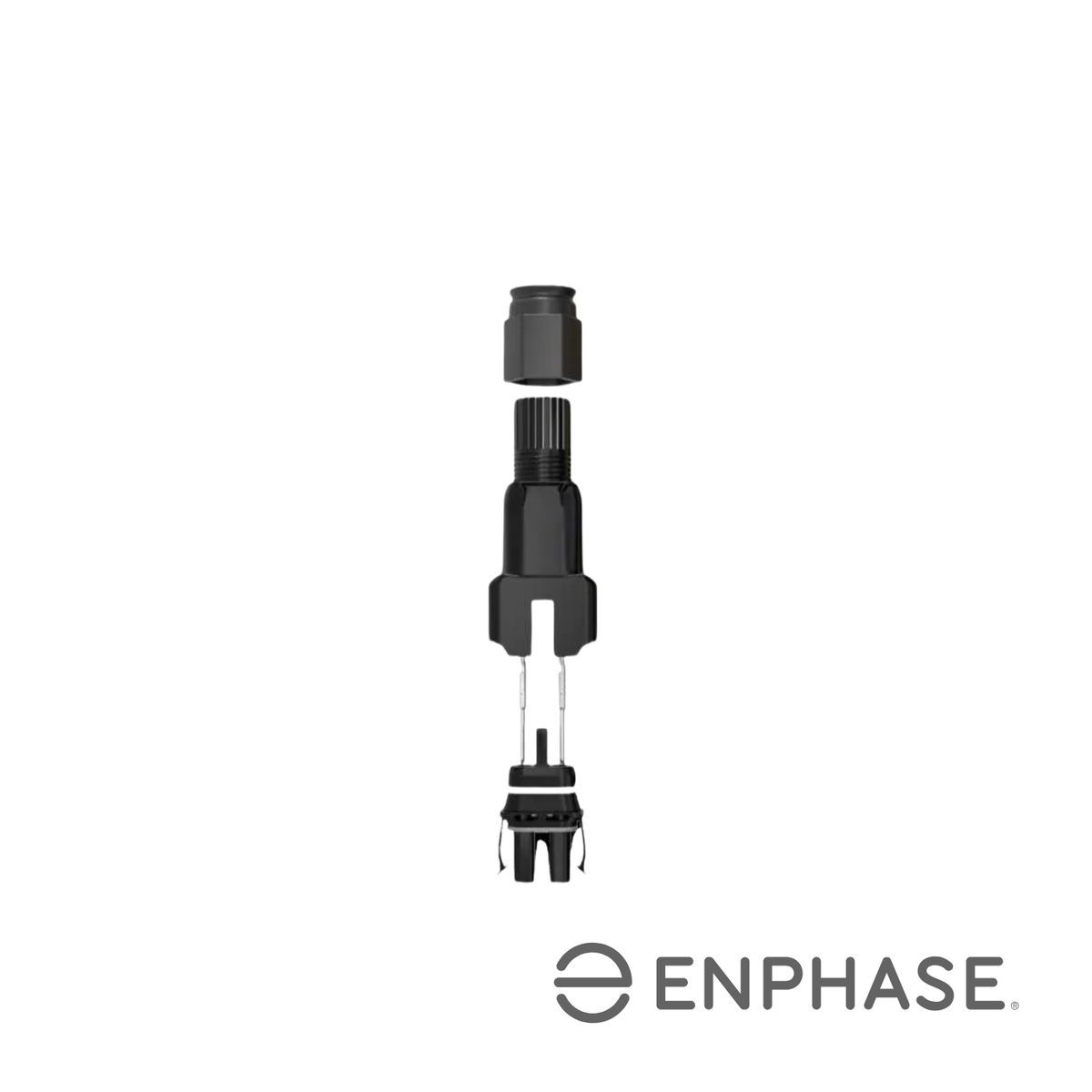 Paire de connecteurs mâle et femelle Enphase Q-CONN-10M pour câblage flexible de micro-onduleurs IQ