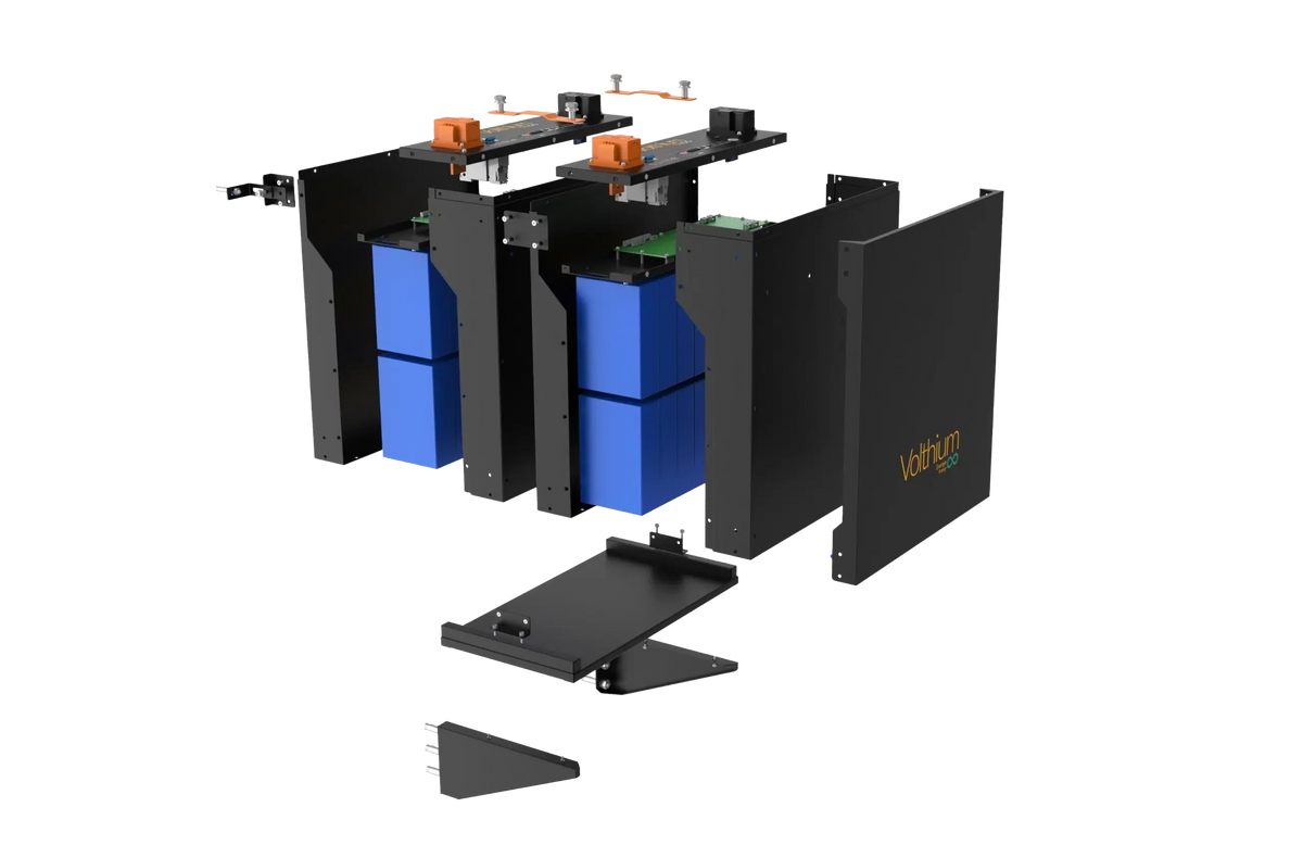 Modules LiFePO4 51.2V empilés de la batterie Volthium UL9540