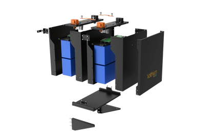 Modules LiFePO4 51.2V empilés de la batterie Volthium UL9540