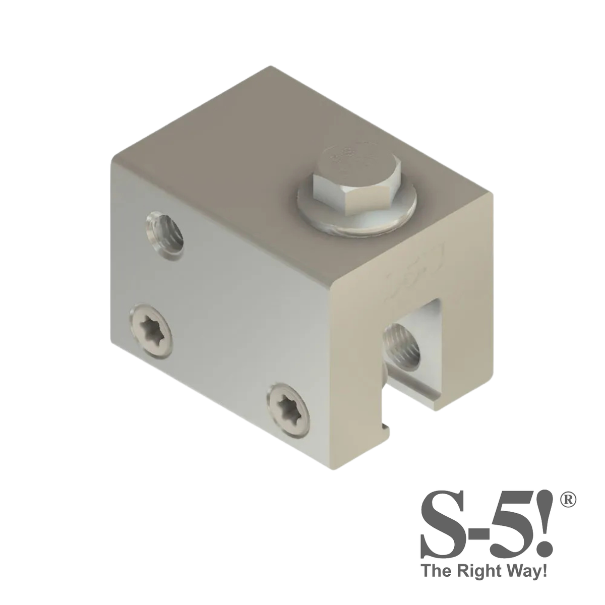 Pince S-5U universelle sans perçage pour toiture métallique à joint debout