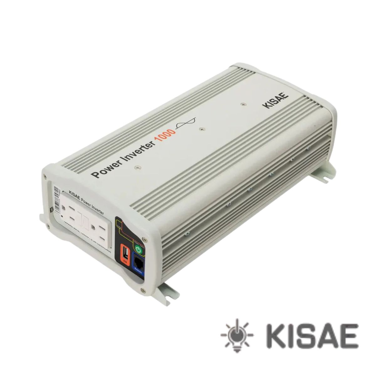 Onduleur Kisae KI-SW1012 1000W 12V à onde sinusoïdale pure pour usage hors réseau.
