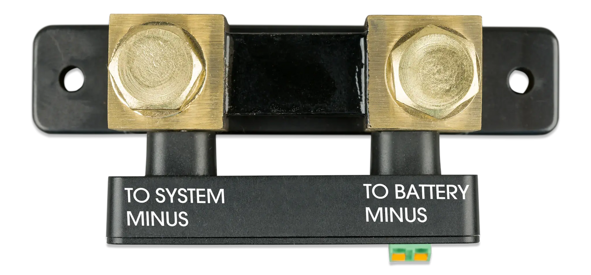 Application VictronConnect affichant les données du moniteur de batterie Victron SmartShunt