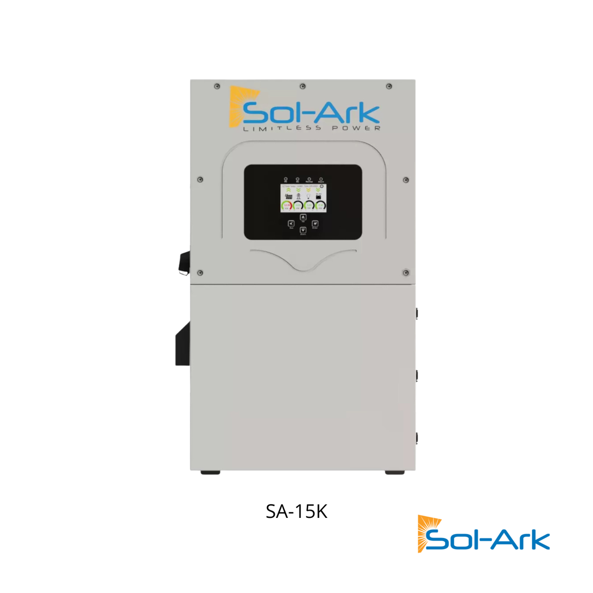 Onduleur-chargeur hybride Sol-Ark Whole Home 15K-2P installé en résidence