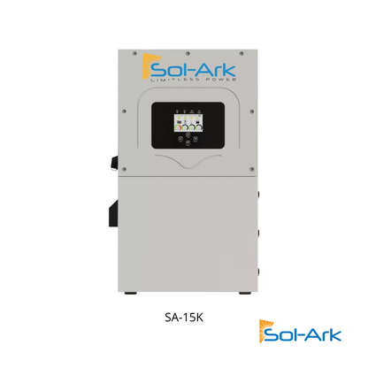 Onduleur-chargeur hybride Sol-Ark Whole Home 15K-2P installé en résidence