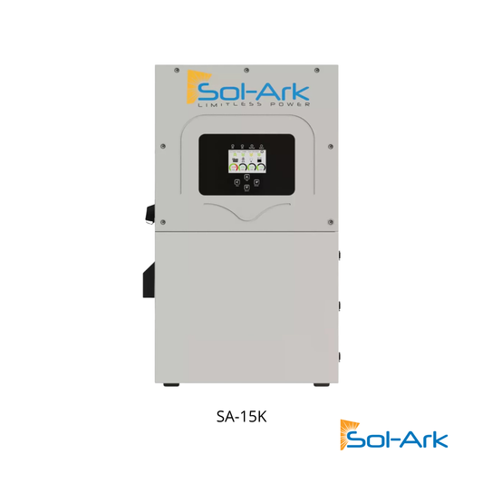 Onduleur-chargeur hybride Sol-Ark Whole Home 15K-2P installé en résidence