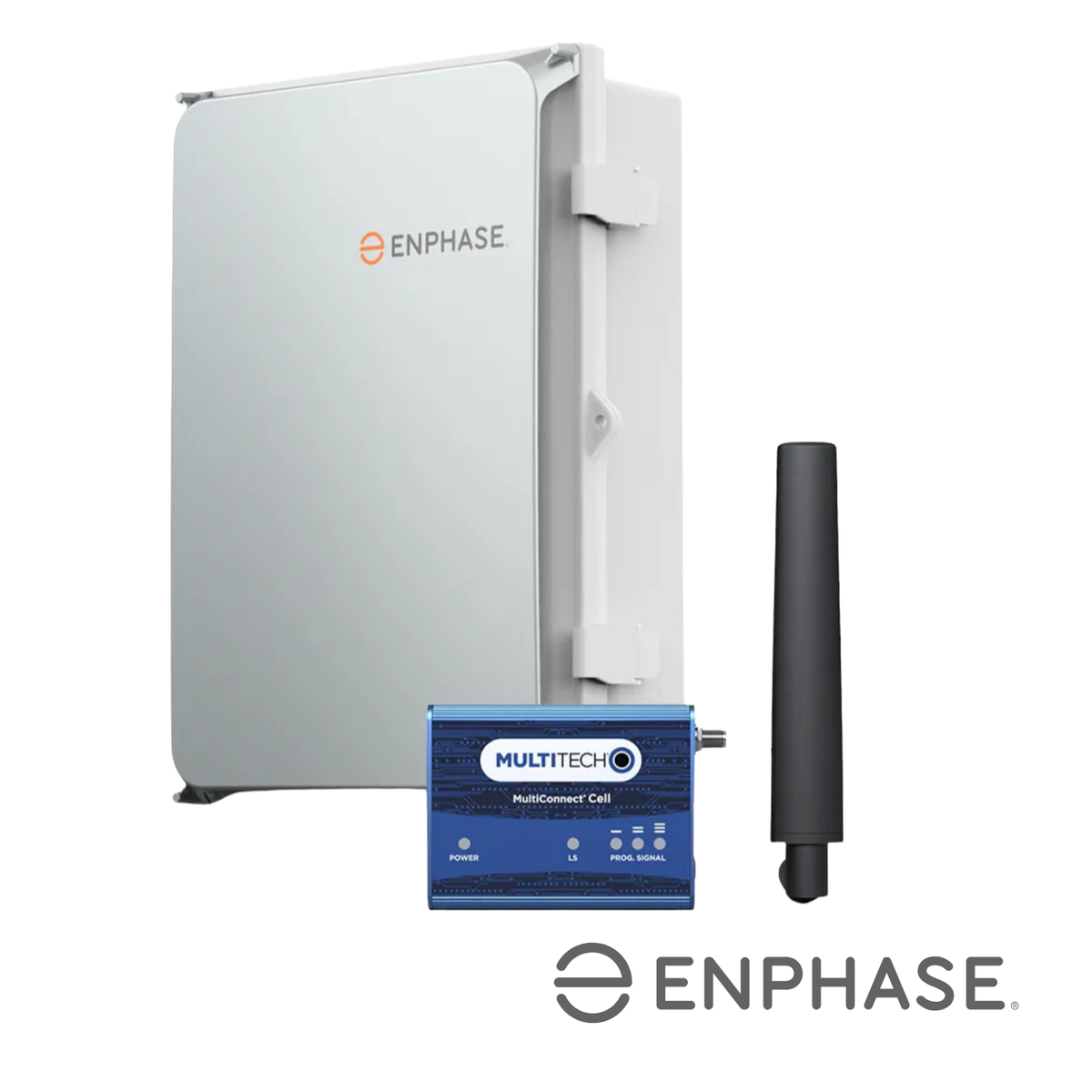 Coffret combiner Enphase IQ 4C 240V avec passerelle IQ Gateway et modem cellulaire intégrés
