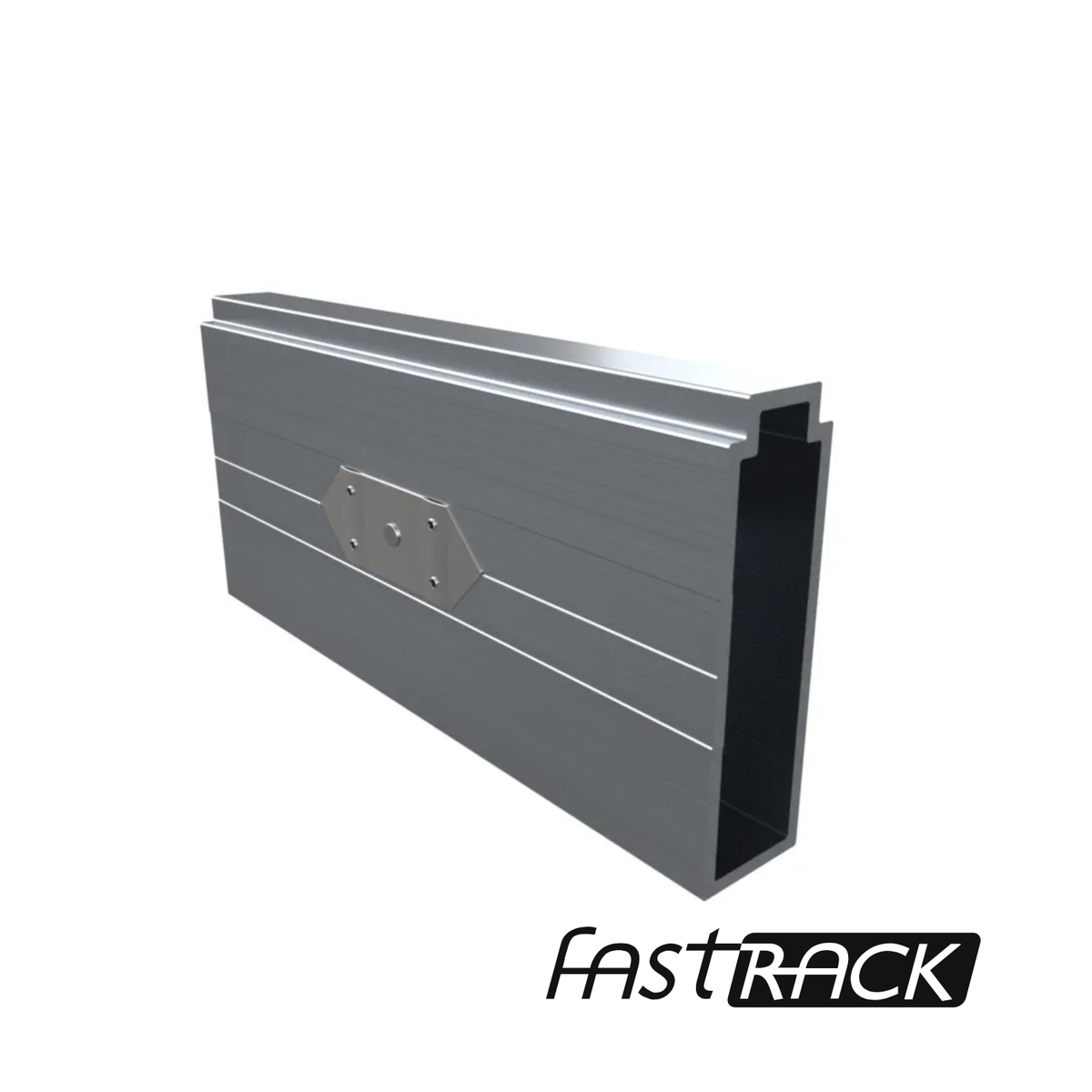 Connecteur de rail Fast-Rack Elite reliant deux rails de montage solaire