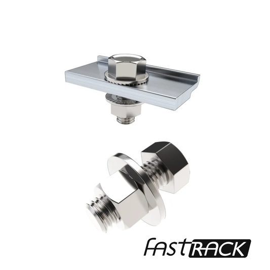 Kit de quincaillerie Fast-Rack Elite pour assembler le pied d'une structure de montage solaire