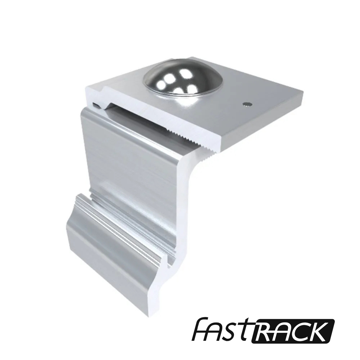 Pince de fin cachée universelle Fast-Rack pour bordure de rangée de panneaux solaires