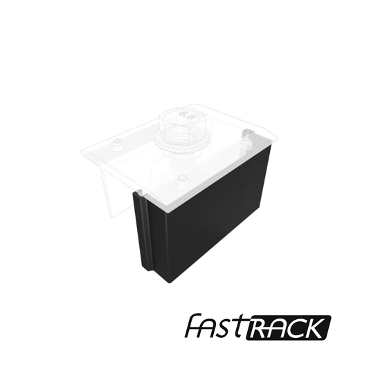 Pince de fin Click Lock Fast-Rack 32mm noire pour rail de panneau solaire