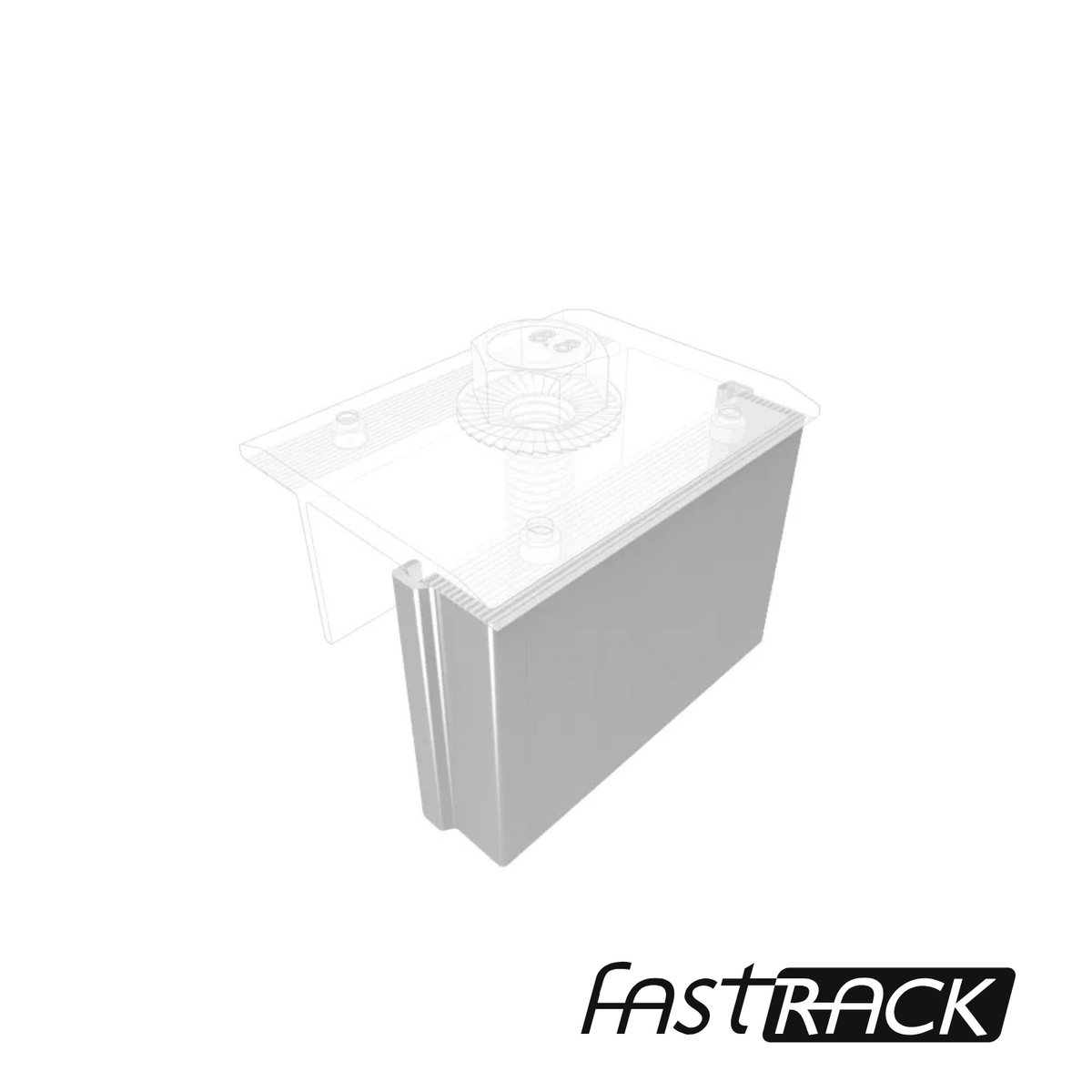 Pince de fin Click Lock Fast-Rack 35mm pour rail de panneau solaire