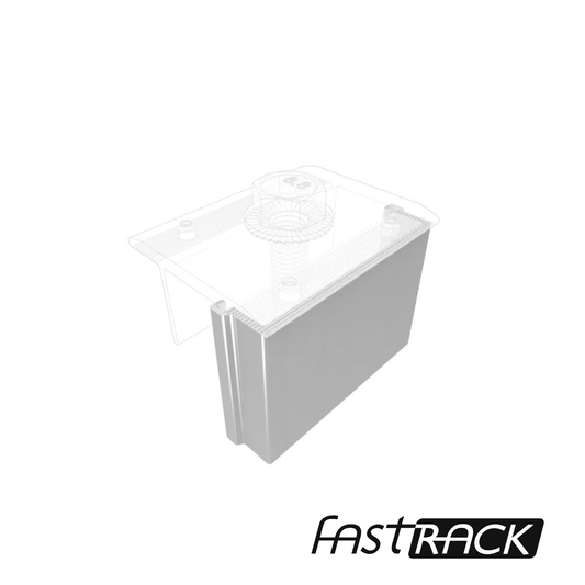 Pince de fin Click Lock Fast-Rack 35mm pour rail de panneau solaire